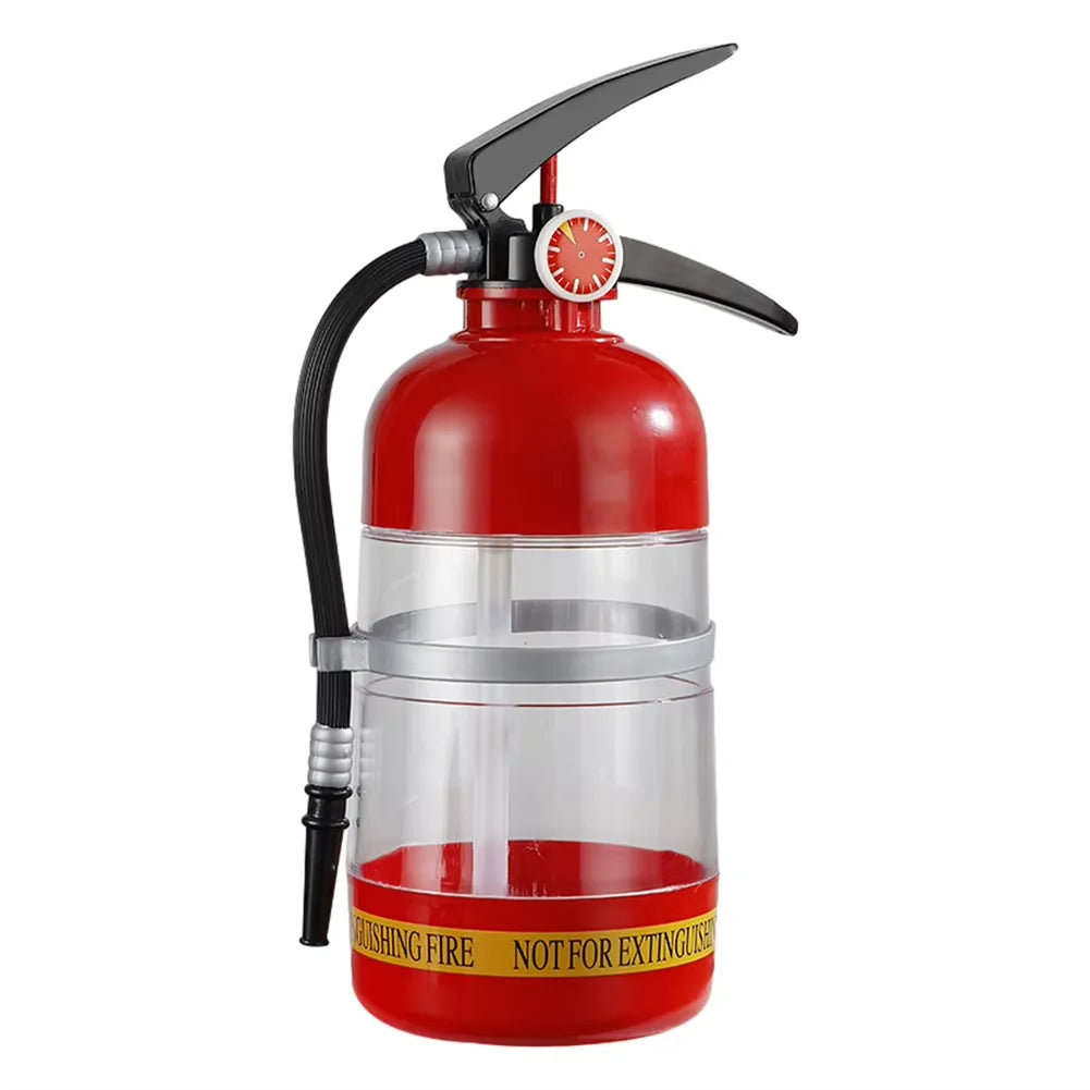 1.5L Fire Extinguisher Drink Dispenser – Unique Beverage Dispenser for Parties, Easy Pour Hose System, Durable Plastic 7