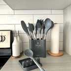 12-Piece Silicone Kitchen Utensil Set - Heat-Resistant Cooking Tools 3