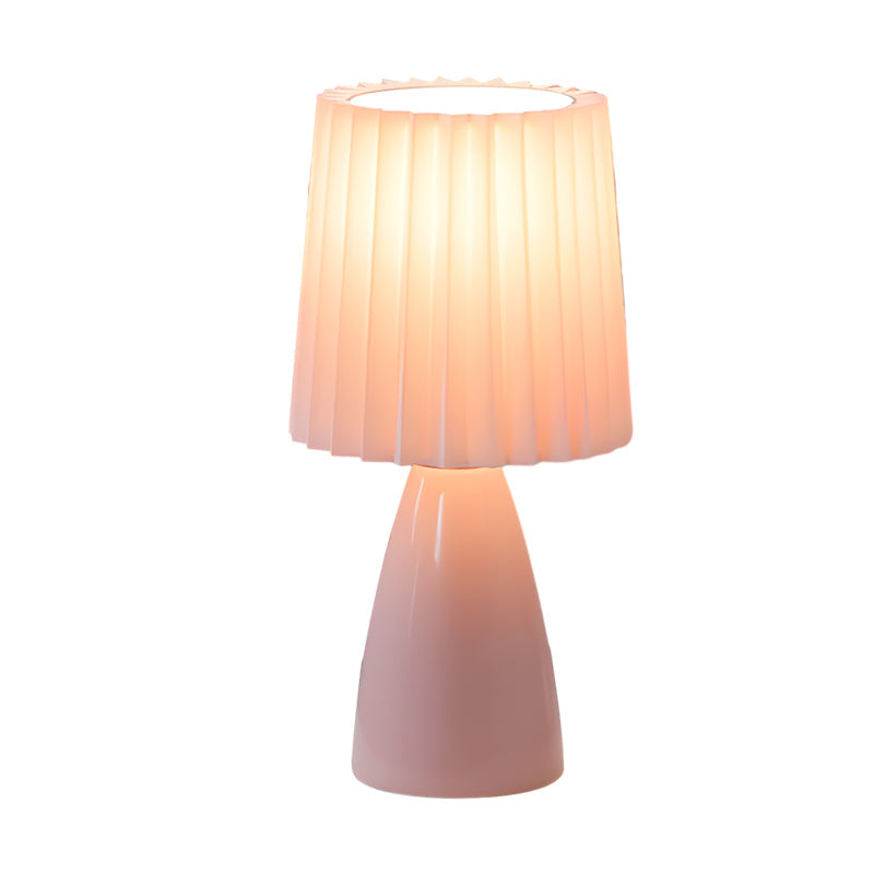 12 Inch Table Lamp - Dimmable USB Light with Modern Glass Base 2