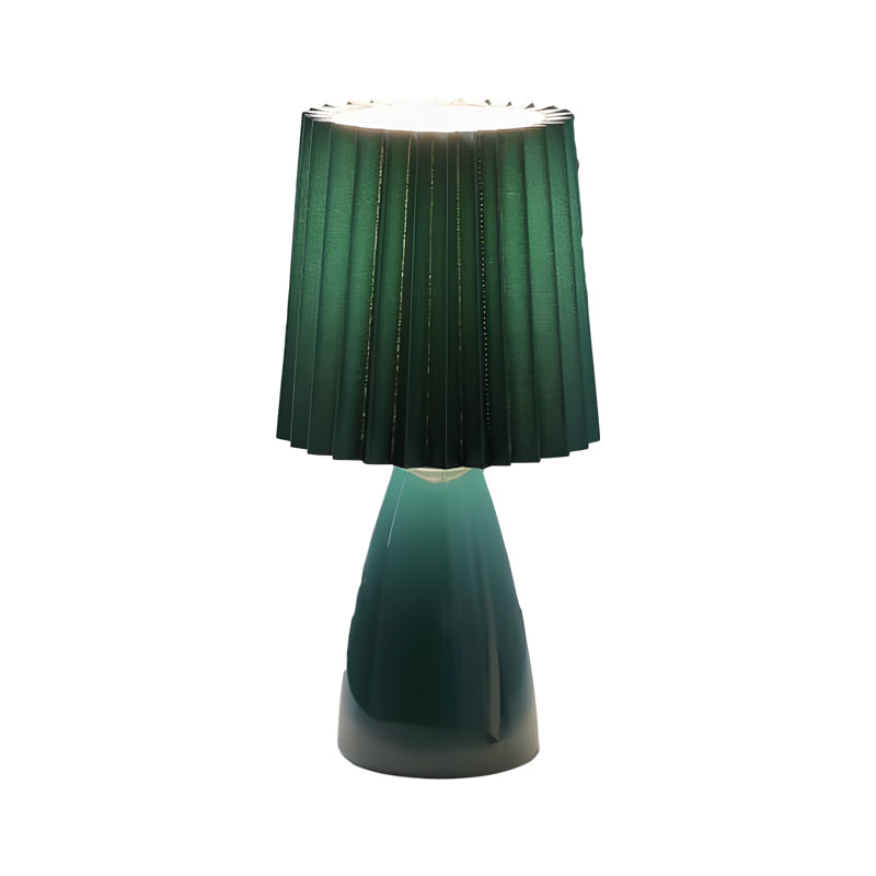 12 Inch Table Lamp - Dimmable USB Light with Modern Glass Base 6