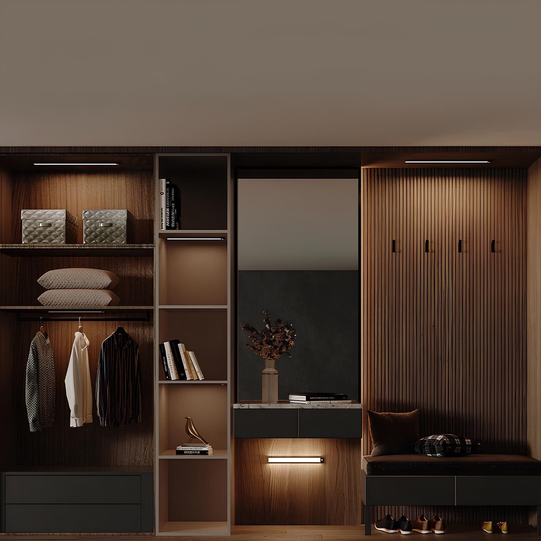 Rechargeable Motion Sensor LED Light – Wireless Stick-On Night Light for Hallways, Closets & Stairs 10