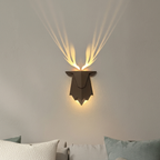 Deer Wall Light Rechargeable Wireless Dimmable with Remote Control