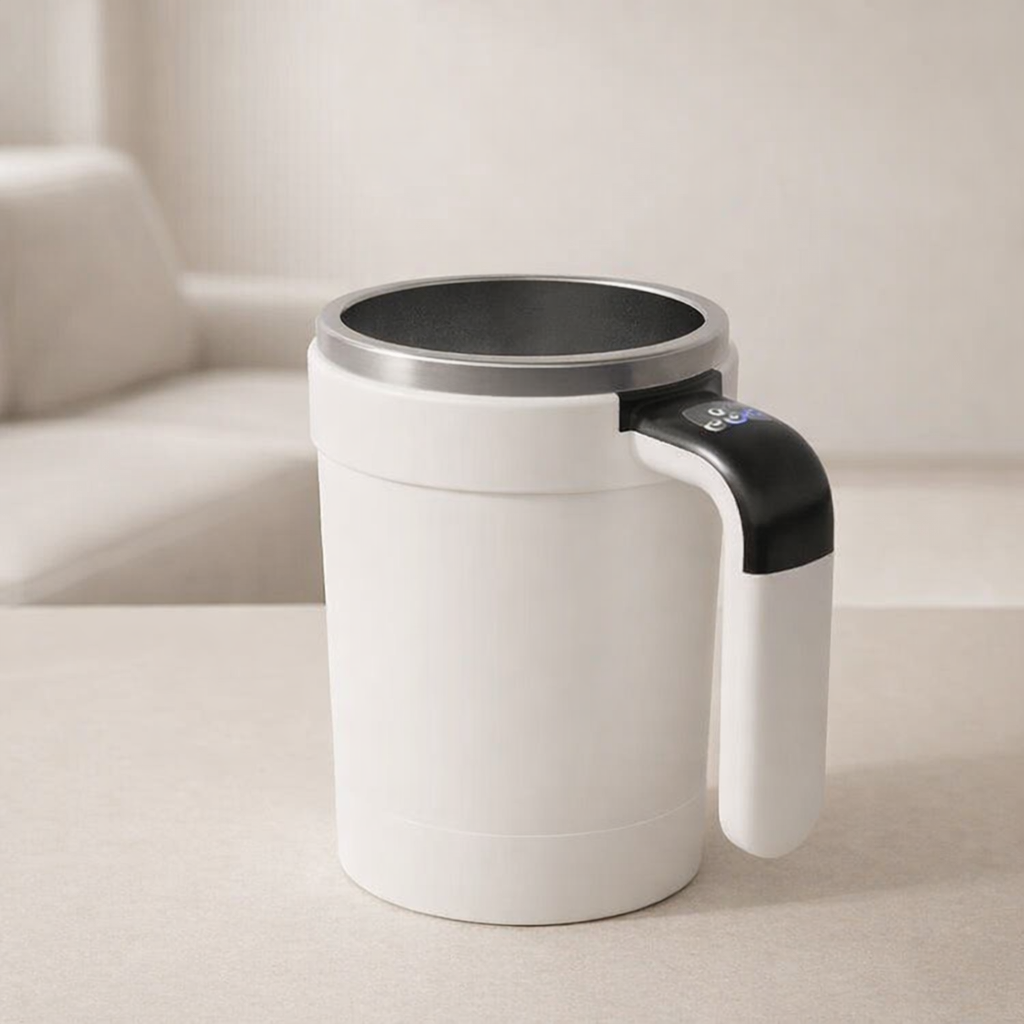 Self Stirring Mug 380 ml Stainless Steel and PP USB Rechargeable 1