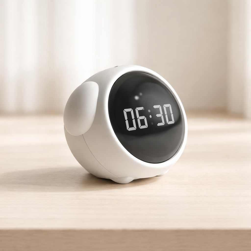Sunrise Alarm Clock Digital Wake Up Light Voice Control Adjustable Brightness