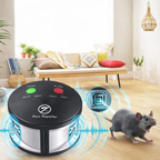 Rodent Repeller Ultrasonic 5W 9V Metal Housing