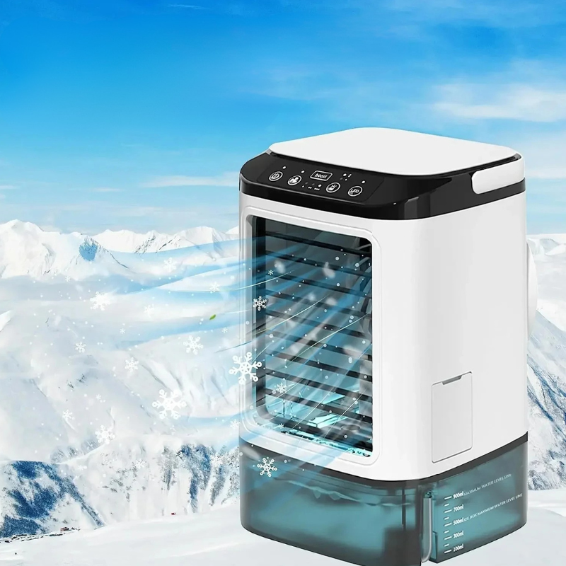 3-Speed Portable Air Conditioner - Compact, Efficient Cooling System 0