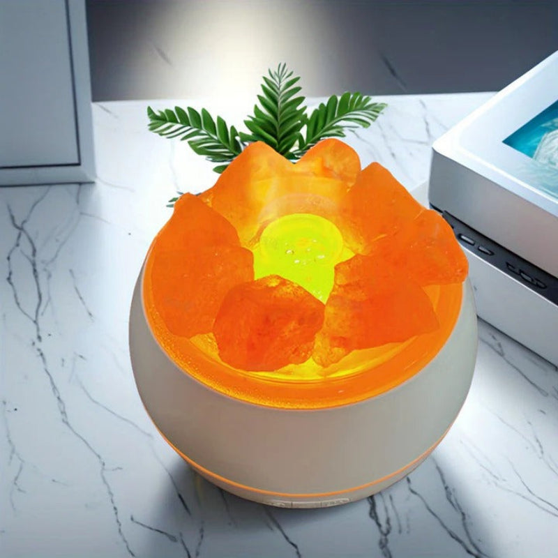 3-in-1 Himalayan Salt Lamp Diffuser - Air Purification & Aromatherapy 2