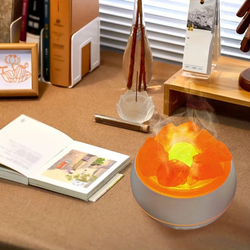 3-in-1 Himalayan Salt Lamp Diffuser - Air Purification & Aromatherapy 3