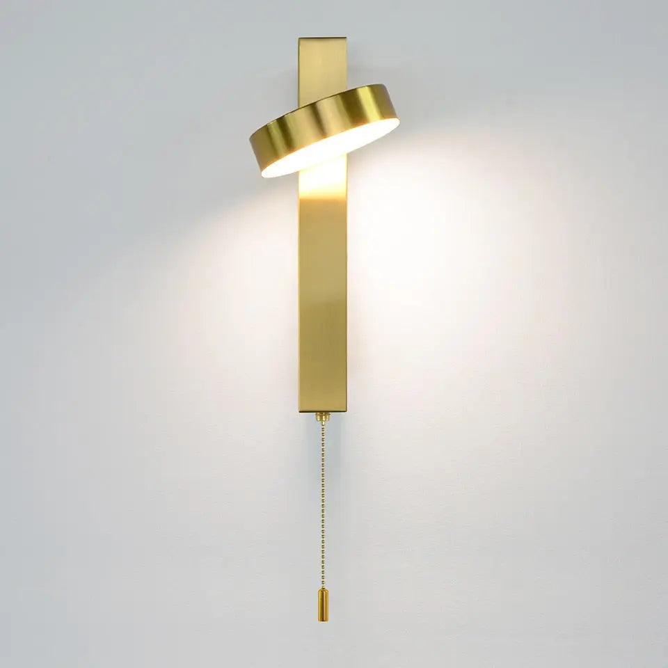 350° Modern Wall Sconce - Adjustable Lighting for Stylish Ambiance 0