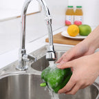 360 Degree Swivel Kitchen Faucet Aerator with Dual Spray Modes, Chrome Plated, 3 Pack 3