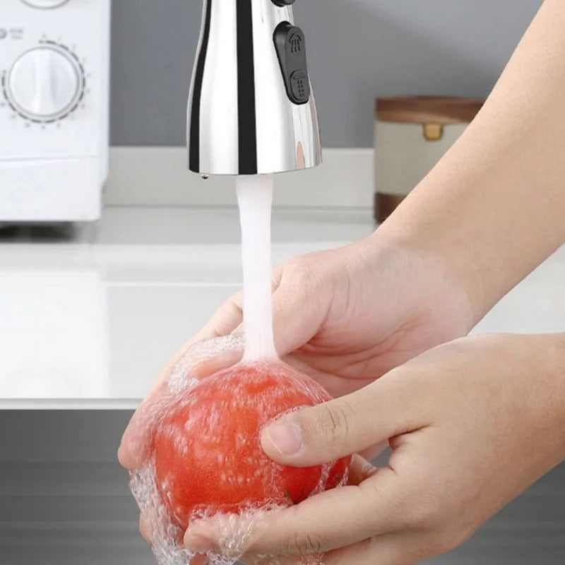360° Rotating Kitchen Sink Aerator Extender, Splash-Free Water Control, Universal Fit, Durable BPA-Free Plastic 4