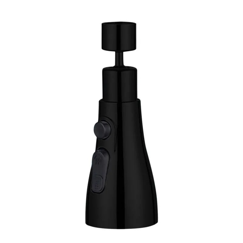 360° Rotating Kitchen Sink Aerator Extender, Splash-Free Water Control, Universal Fit, Durable BPA-Free Plastic 8