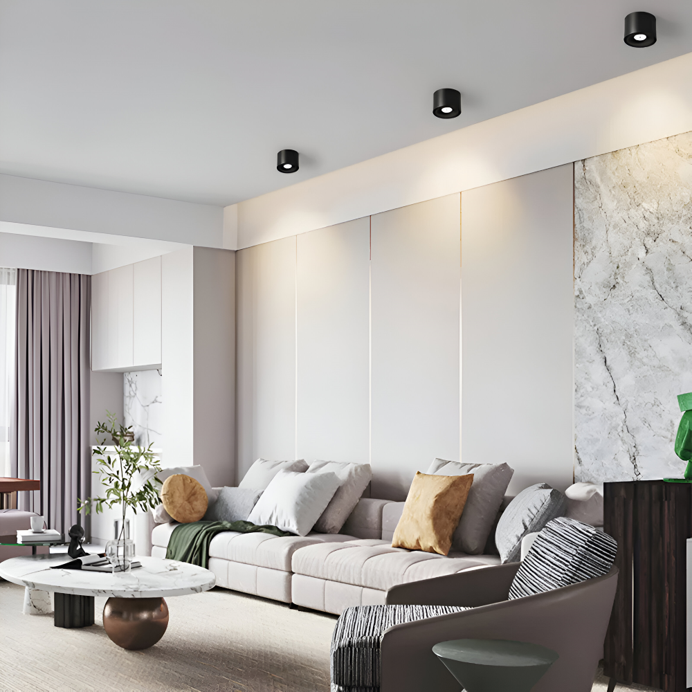 360° Rotating LED Downlights – Adjustable Minimalist Recessed Lighting for Modern Interiors 2