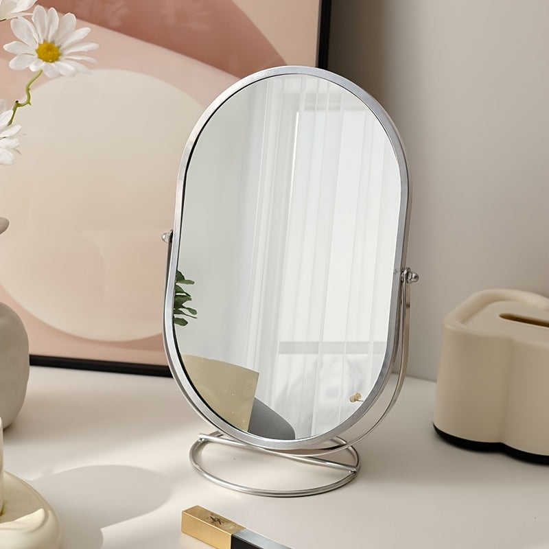 360° Rotating Vanity Mirror - Elegant, Portable & Eco-Friendly Design 2
