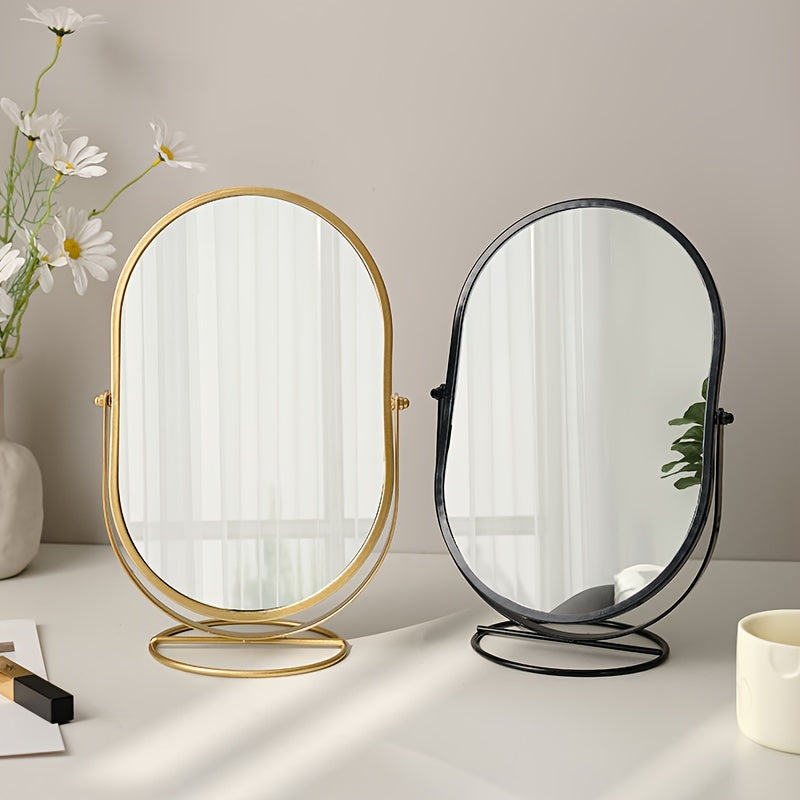 360° Rotating Vanity Mirror - Elegant, Portable & Eco-Friendly Design 4