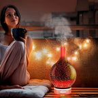 3D Effect Essential Oil Diffuser - Calming Galaxy Light & Aromatherapy Mist 3