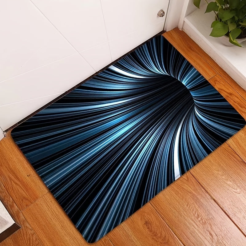 3D Illusion Area Rug – Soft Plush Living Room Rug with Optical Depth Effect for Gaming and Creative Spaces 6
