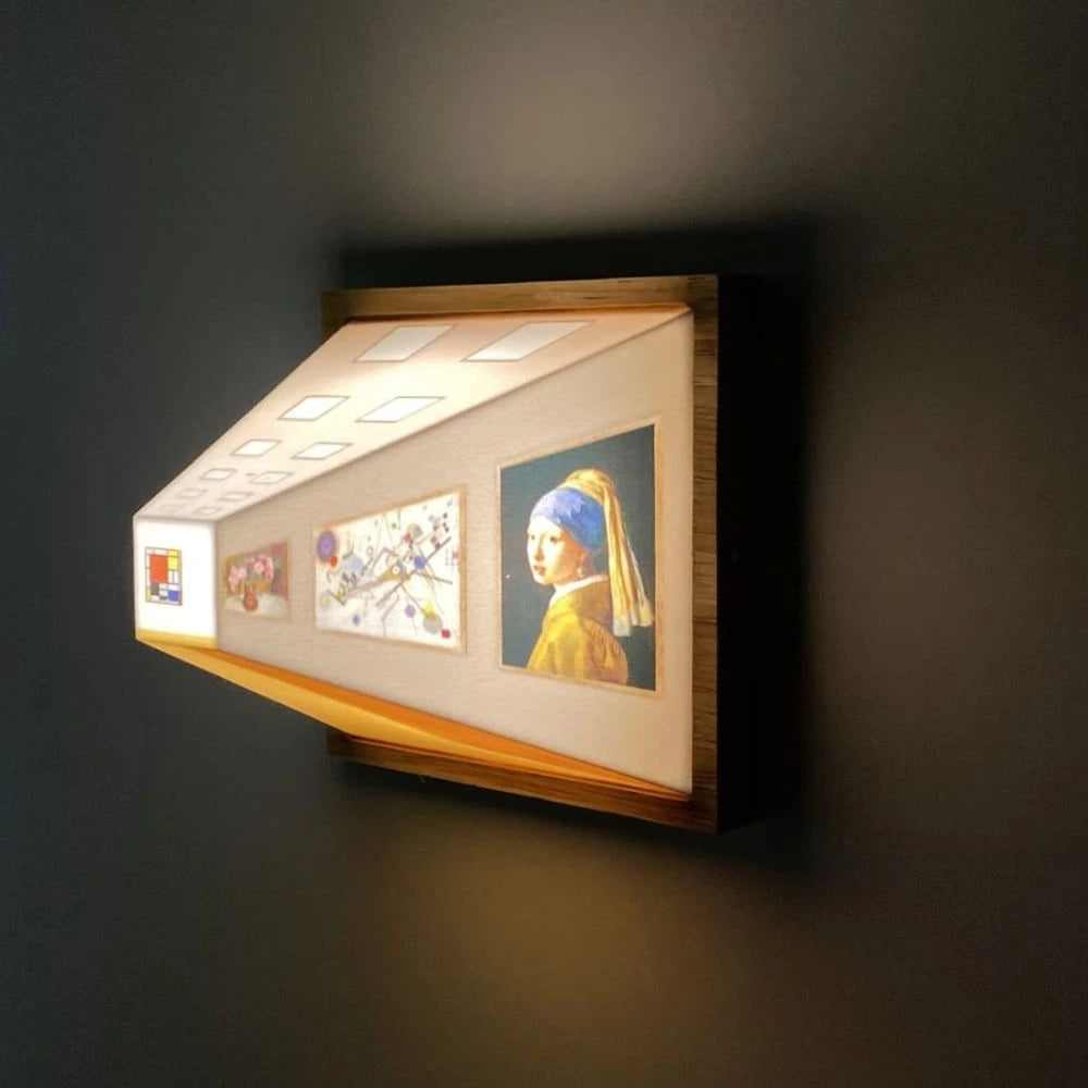 3D Illusion Art Light with Adjustable Color Modes – Rechargeable Cordless Lamp for Home and Office Decor 0