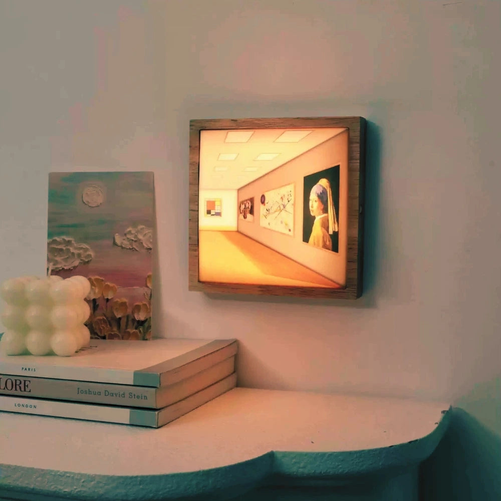 3D Illusion Art Light with Adjustable Color Modes – Rechargeable Cordless Lamp for Home and Office Decor 4