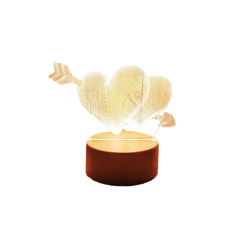 3D LED Night Lamp - Multi-Color Illumination for Bedroom Ambiance 15