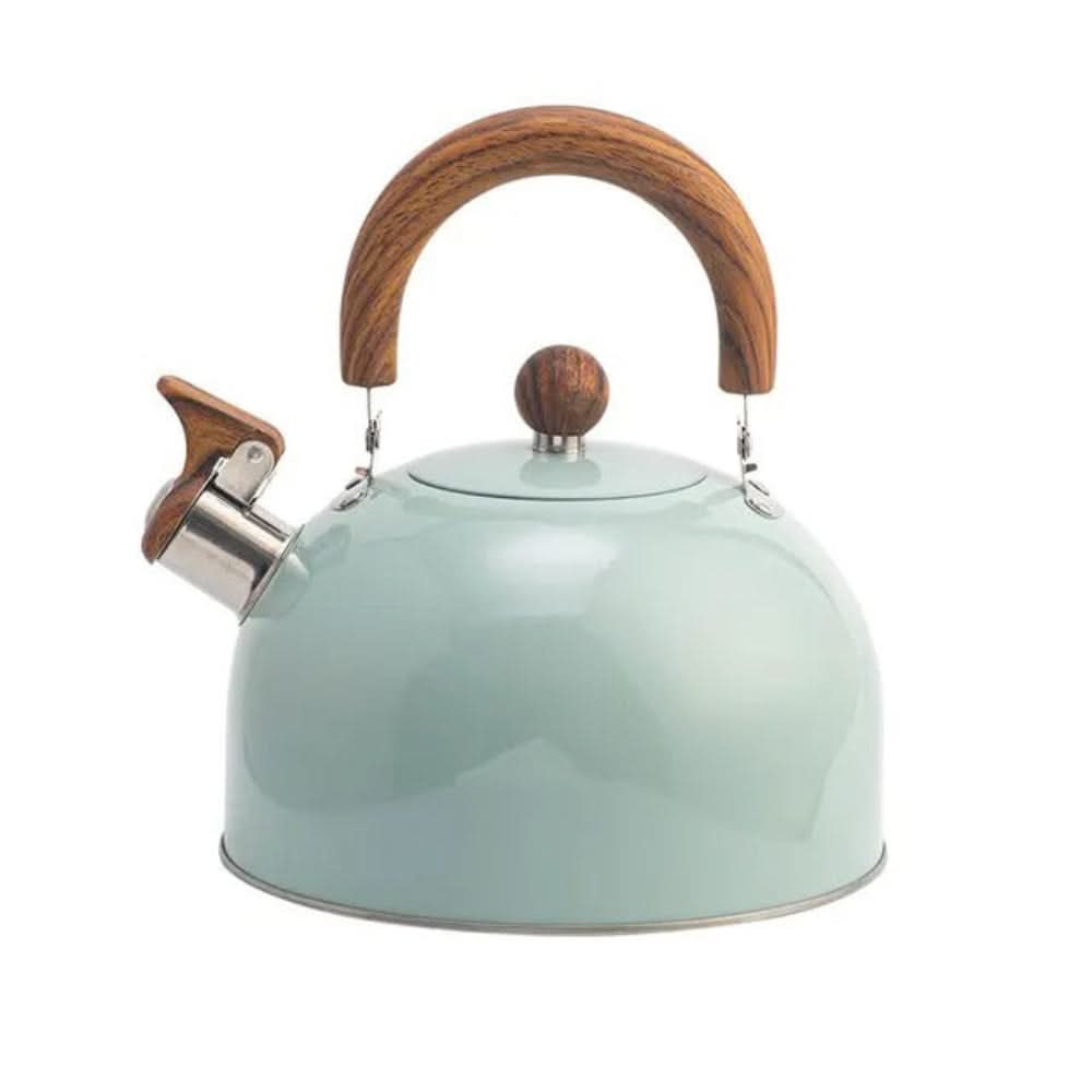 3L Stainless Steel Whistling Kettle with Ergonomic Heat-Resistant Handle for Quick Boiling 3
