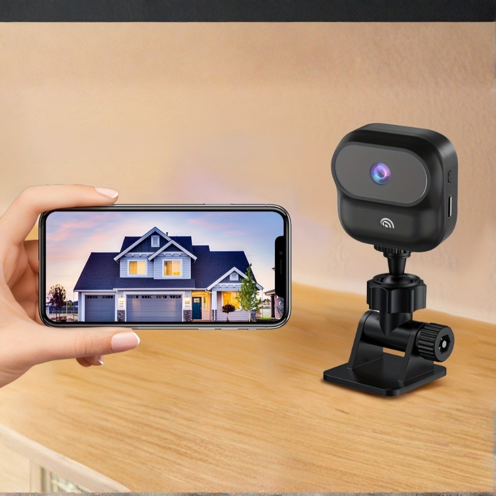 Mini Wireless Security Camera - 1080P Indoor Home Security Camera with WiFi Connectivity for Discreet Monitoring 3