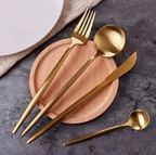 4-Piece Cutlery Set - Durable 304 Stainless Steel & Sleek Design 2