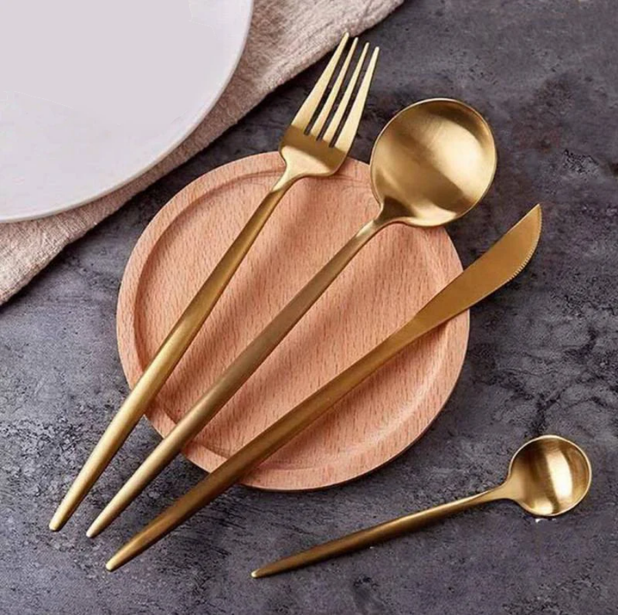 4-Piece Cutlery Set - Durable 304 Stainless Steel & Sleek Design 2