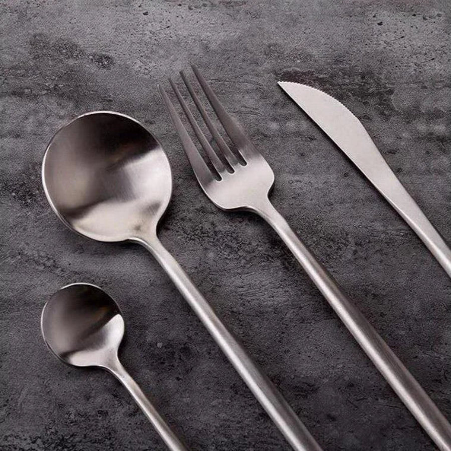 4-Piece Cutlery Set - Durable 304 Stainless Steel & Sleek Design 5