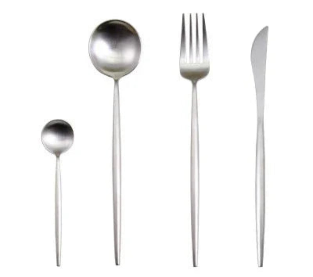 4-Piece Cutlery Set - Durable 304 Stainless Steel & Sleek Design 6