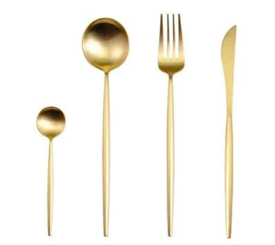 4-Piece Cutlery Set - Durable 304 Stainless Steel & Sleek Design 7