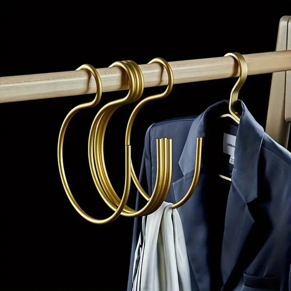 5-Piece S-Hook Hanger Organisers - Durable Metal Hooks for Versatile Use 0