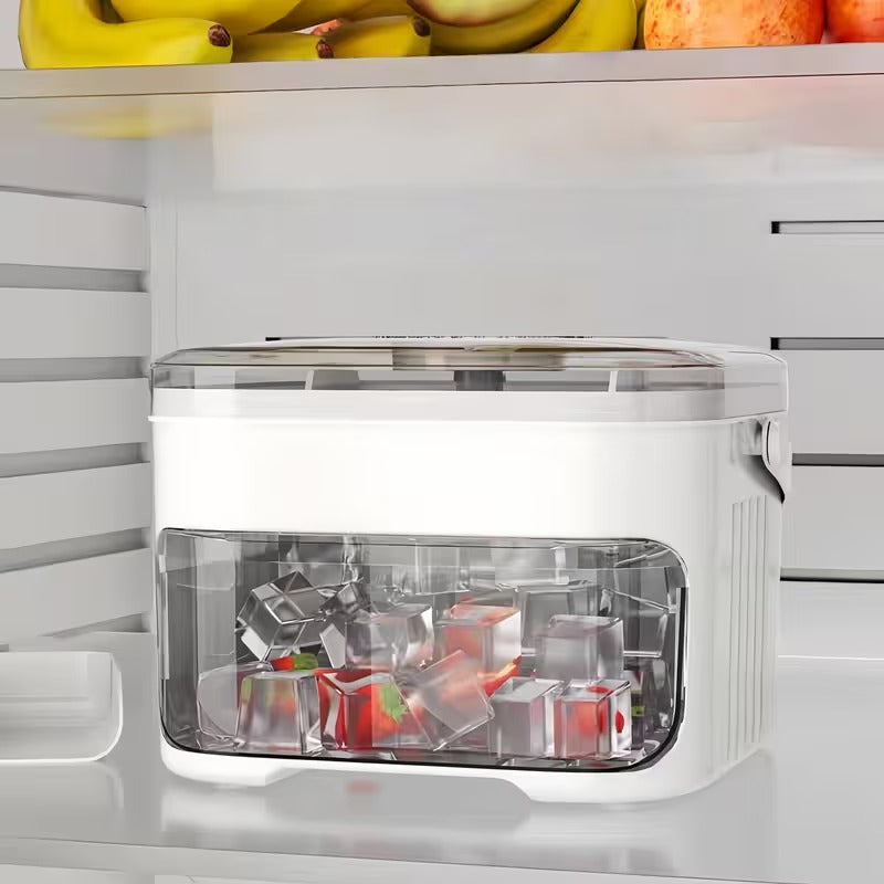 50 Cube Ice Cube Maker Tray - Effortless Ice Production & Easy Release 1
