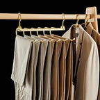 6-Tier Pants Hanger Organizer with 360° Rotating Hook – Space-Saving Aluminum Alloy Design 3