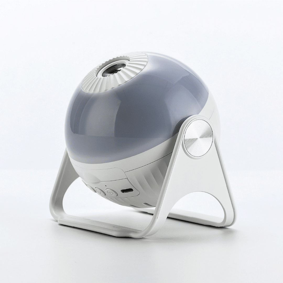 7-in-1 Galaxy Projector with Starry Sky Projection and Ambient Mood Lighting – Compact Cosmic Atmosphere Enhancer 0