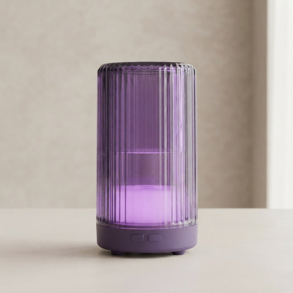 7 Color LED Diffuser USB Aroma Humidifier Clear Plastic Shell 2