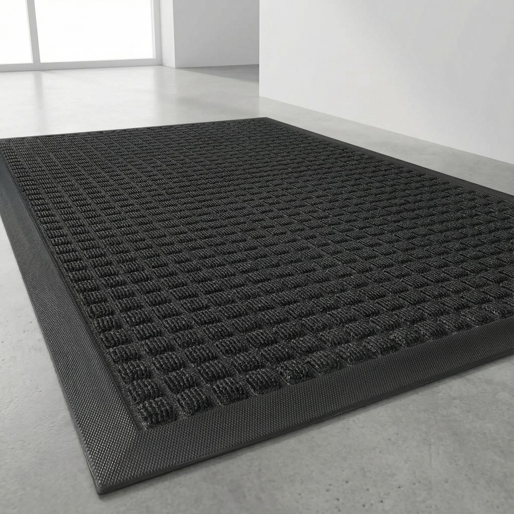 Elegant Anti-Slip Doormat for Indoor and Outdoor Use, Durable Dirt Trapping Front Door Mat