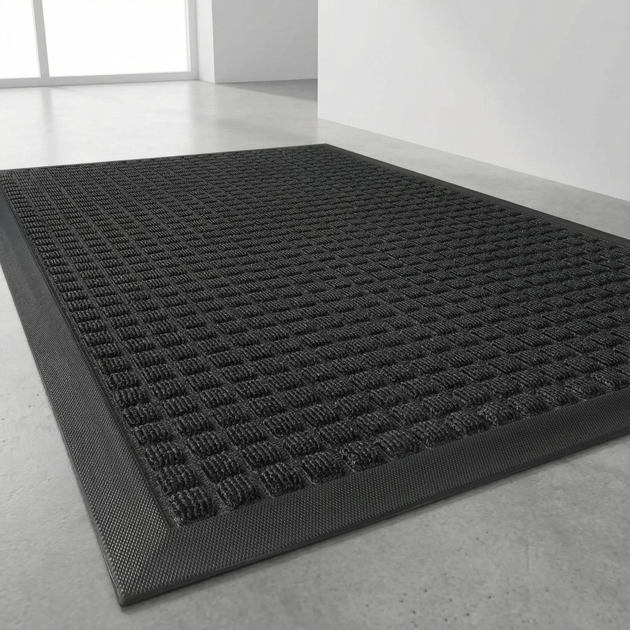Elegant Anti-Slip Doormat for Indoor and Outdoor Use, Durable Dirt Trapping Front Door Mat