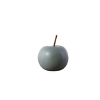 Green apple on a white background