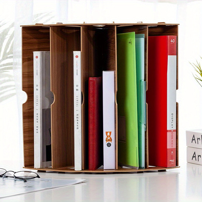 A4 Desk Organizer - 5-Tier Desktop Storage for Stylish Efficiency 5