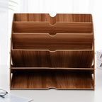A4 Desk Organizer - 5-Tier Desktop Storage for Stylish Efficiency 7