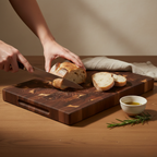 Acacia Wood Cutting Board - Durable Double-Sided Butcher Block Design 2