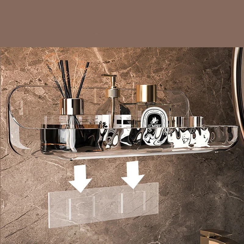Acrylic Bathroom Shelf - No-Drill Over The Toilet Storage Solution 4