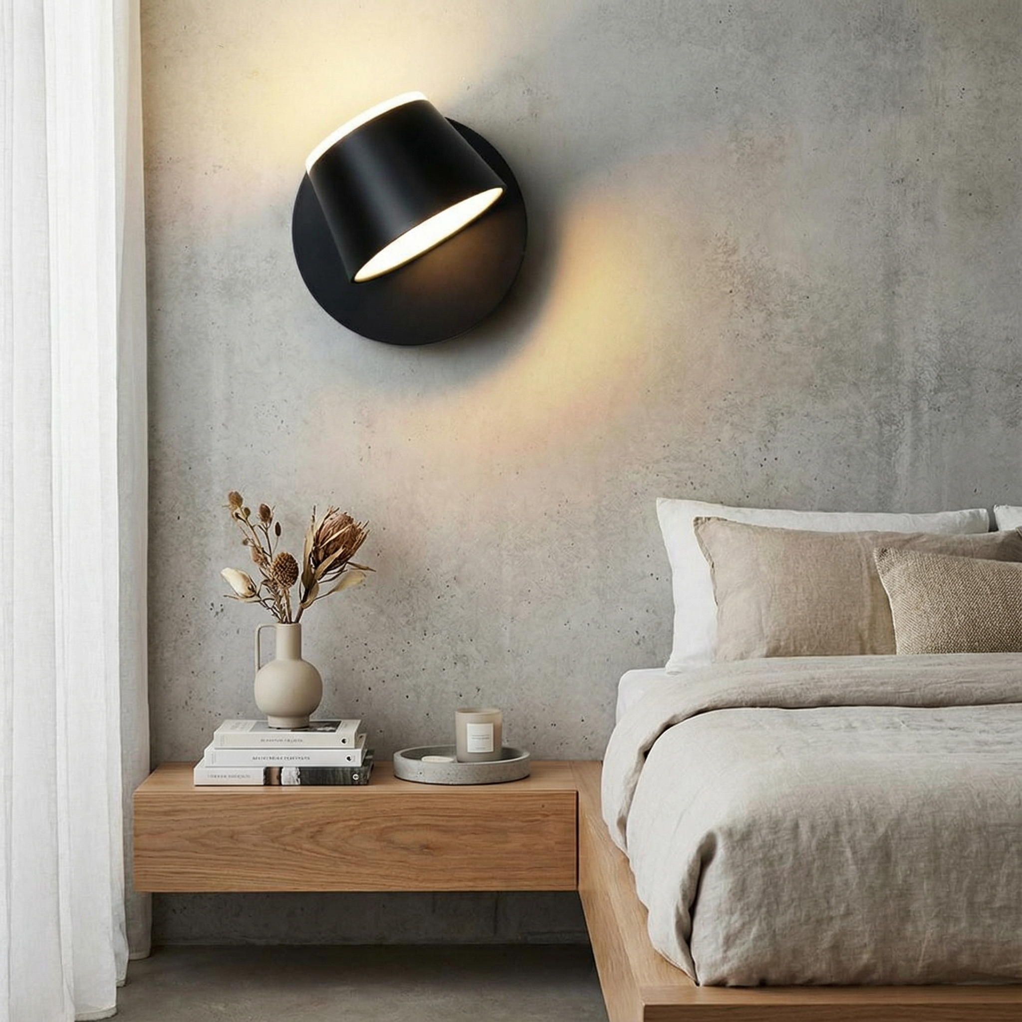 Acrylic LED Wall Sconce - Energy-Efficient Lighting for Modern Spaces 3
