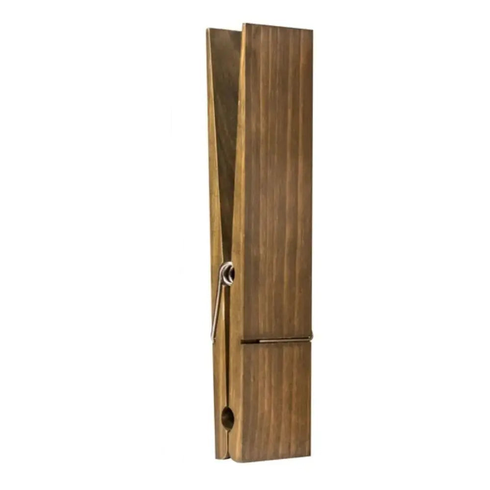Adhesive Towel Clip - Strong Hold, No Drilling, Elegant Dark Walnut Finish 5