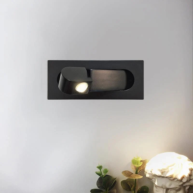 Adjustable LED Bedside Lamp with Push Button Switch – Sleek Aluminum Design, Multiple Finishes for Bedroom or Nightstand Use 0