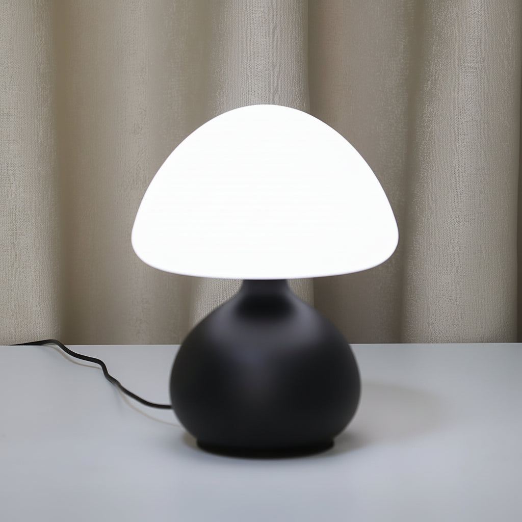 Adjustable LED Mushroom Table Lamp with Three-Color Lighting – Modern Bedside and Living Room Lamp for Eye Protection 1