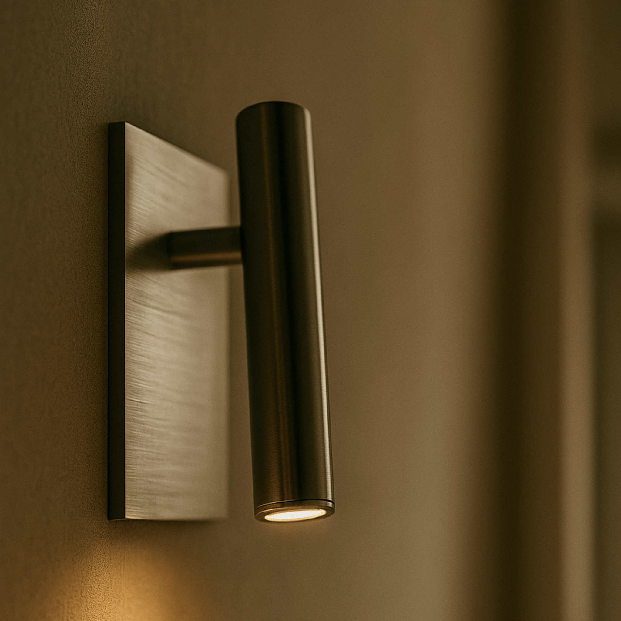 Adjustable LED Wall Lamp with Knob Switch – Modern Minimalist Wall Sconce Lighting for Home Décor, Warm White Illumination 2