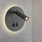 Adjustable LED Wall Light with Dual Wattage Control – Modern Wall Lamp for Home Interiors, Black or White Finish 0
