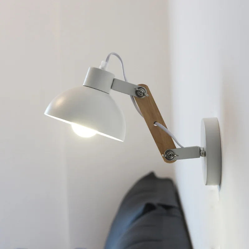 Adjustable Nordic Wall Sconce - Modern Design for Task & Ambient Lighting 0